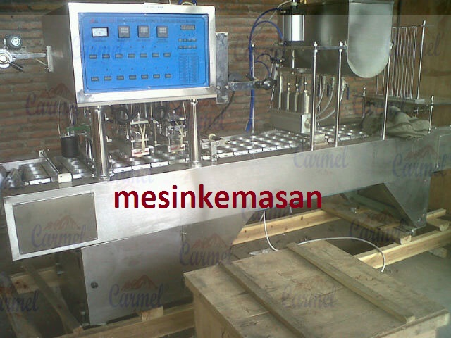 mesin cup sealer 4 line pneumatic baru