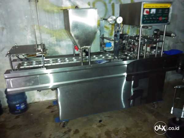 cup sealer otomatis 2 line mekanik cup sealer otomatis 2 line mekanik