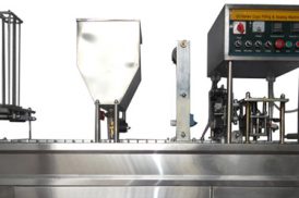 mesin cup sealer 2 line mekanik
