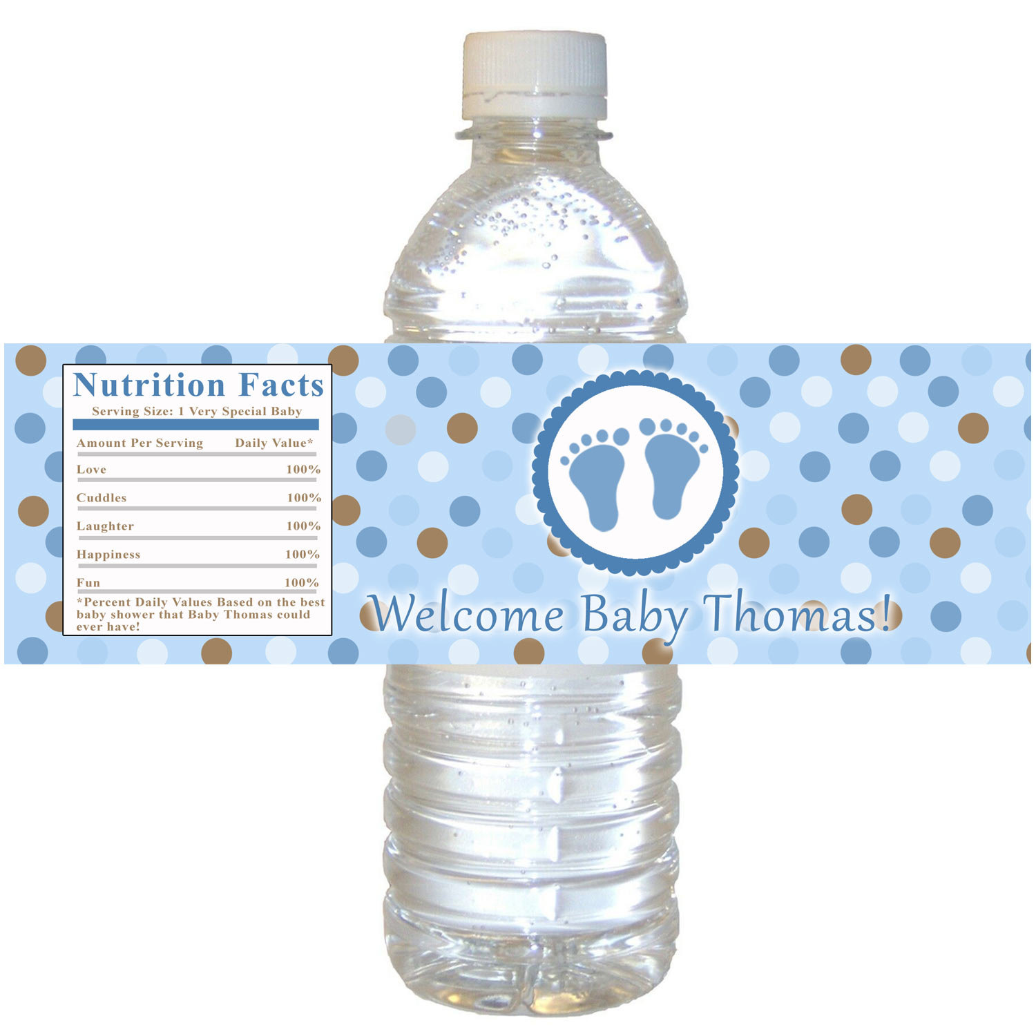 bottle labelling