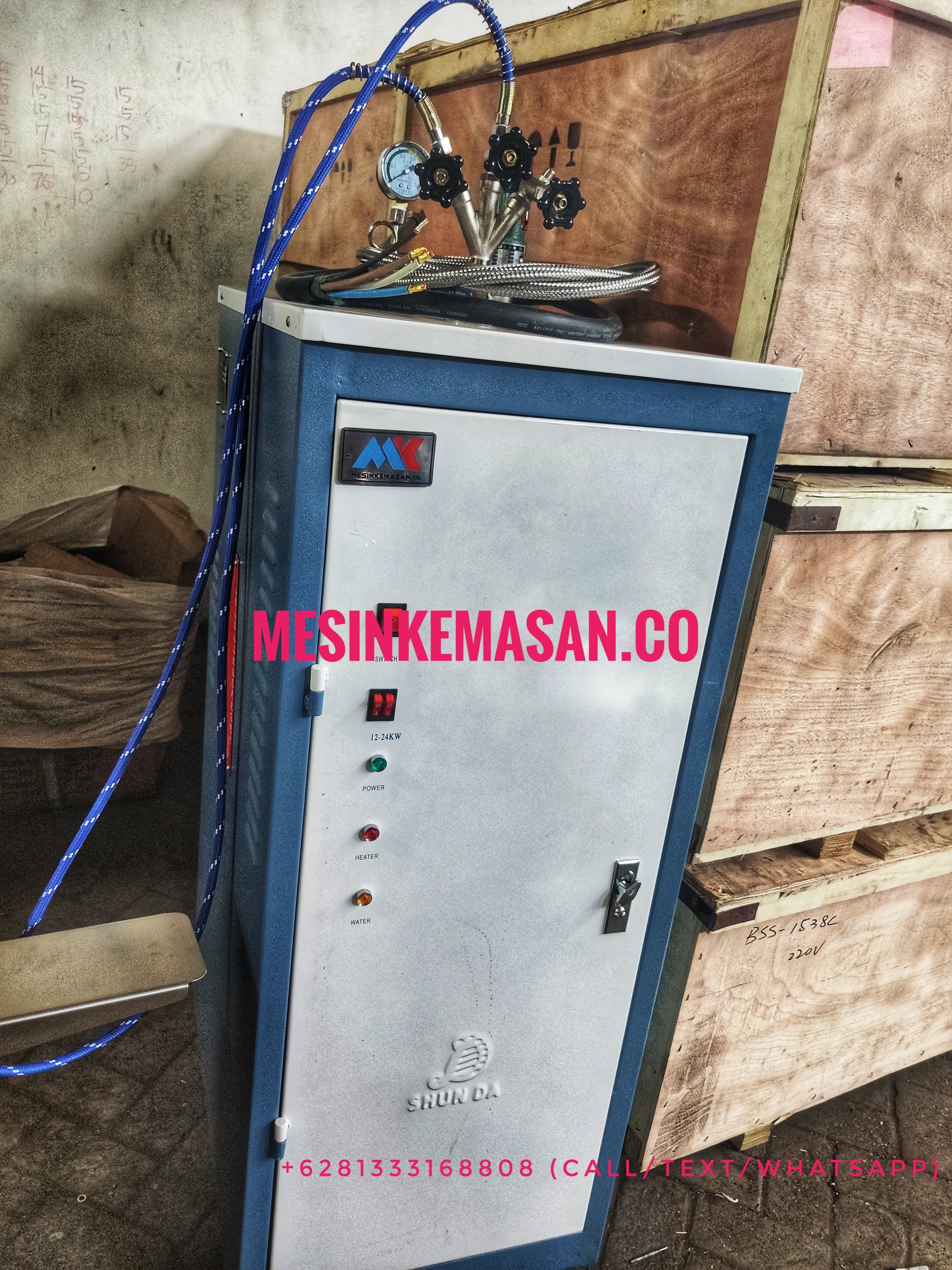 mesin steam label botol 1