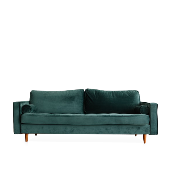 living-room-green-sofa