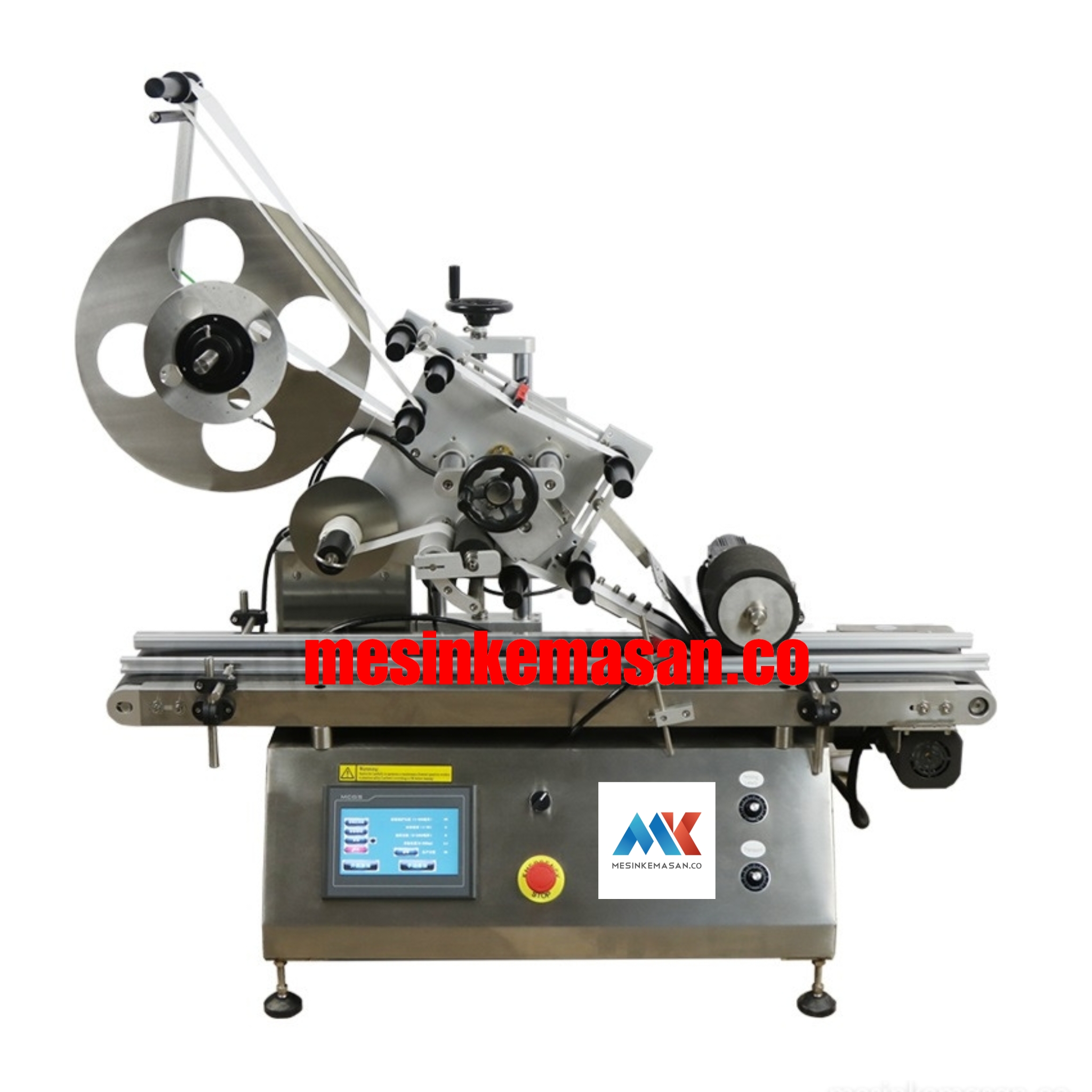 Mesin top labelling 6